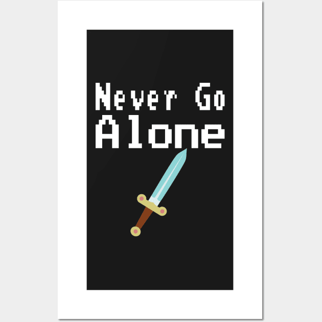 Never Go Alone Wall Art by jw608